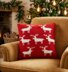 Christmas Reindeer Cushion