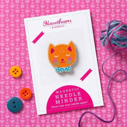 Hawthorn Handmade Katze Nadelmagnet