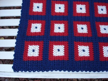 Granny's Gingham Afghan