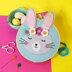 The Make Arcade Bunny Applique Needle Felting Kit - 5in