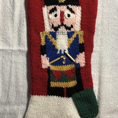 Nutcracker Drummer stocking