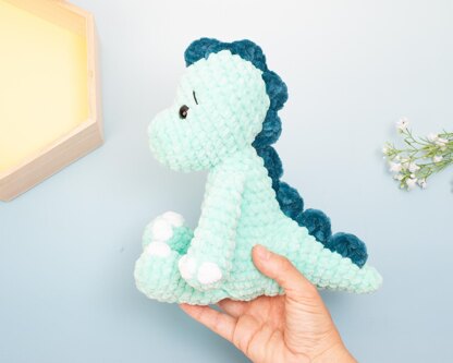Dinosaur amigurumi plushie