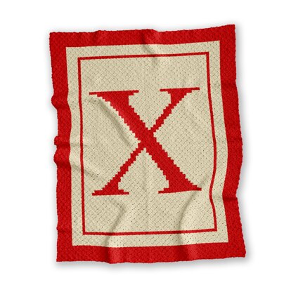 ABC English Alphabet Blanket Full Bundle | 26 Afghan Projects | C2C Crochet Patterns