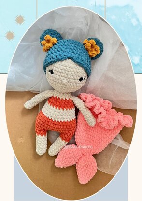 Beatrice Mermaid with removable tail