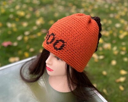 The " Boo" beanie