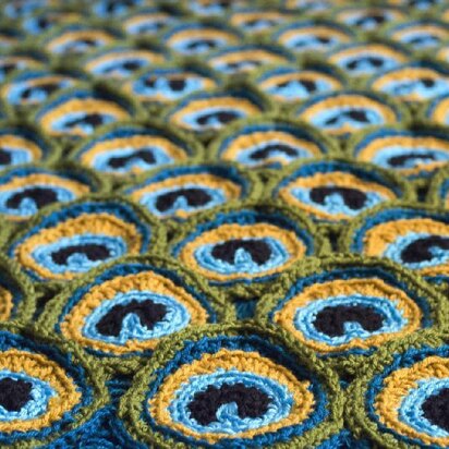 Peacock Pretty Blanket