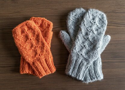 Skin And Bones Mittens