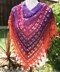 Red Hot Poker Shawl