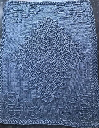 Nr. 603 – Celtic diamonds guest towel