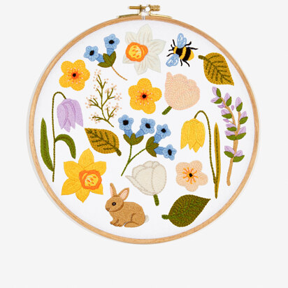 DMC Spring Embroidery Pattern - PAT165 - Downloadable PDF