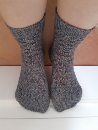 Tartanesque socks