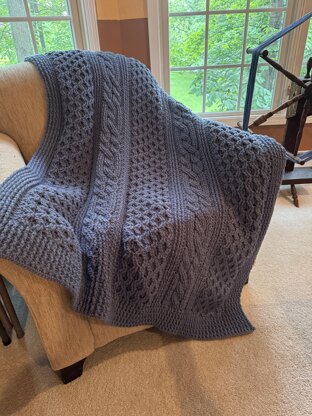 Blue Ridge Throw