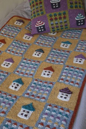 Little Houses Blanket