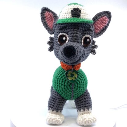 Paw Patrol Rocky crochet pattern