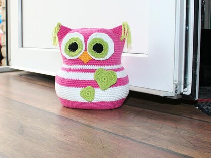 Doorstop - Owl - Amigurumi