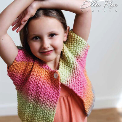 Moss Stitch Jacket in Ella Rae Seasons - ER15-04 - Downloadable PDF