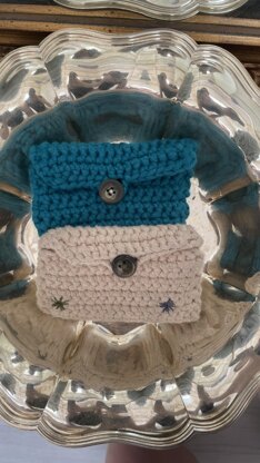 Cardholder Wallet Handmade Crochet