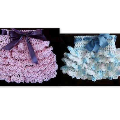941YT- Crochet skirt