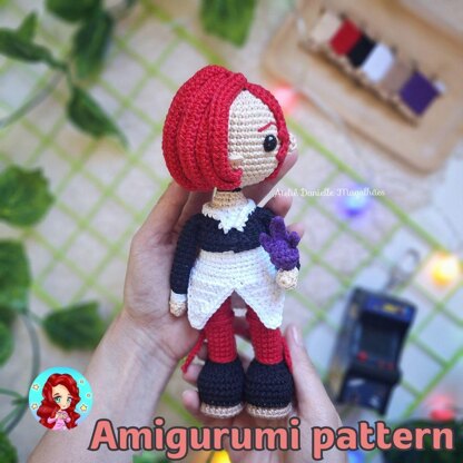 Iori Yagami Amigurumi Pattern