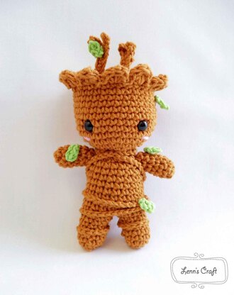 Groot crochet doll amigurumi  pattern
