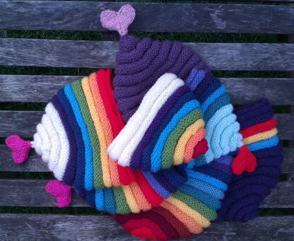 Love and Rainbows Hat