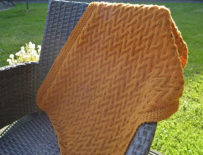 In the Garden ~ Baby Blanket