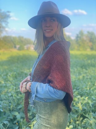 Ringing Rocks Shawl