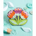 Hawthorn Handmade Marianne Flower Brooch Felt Craft Kit