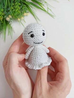 Halloween ghost easy crochet pattern