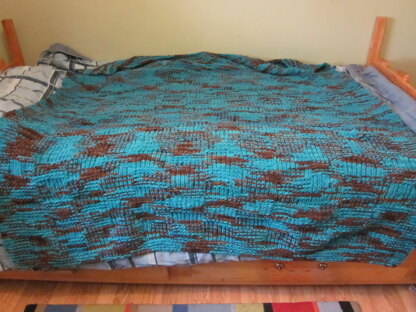 Bernat Big Basketweave Blanket