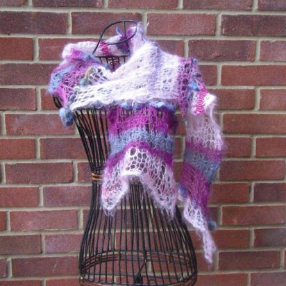 Lace & Felted Scarf