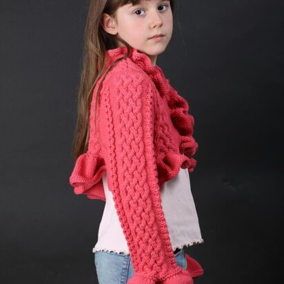 Gabriella - Girl's Romantic Cable Bolero