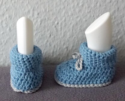 Crochet pattern: Baby Booties