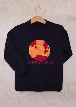 Intarsia - Mercury Chart - Childrens Sweater