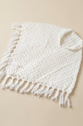 Cluster C2C Poncho crochet pattern