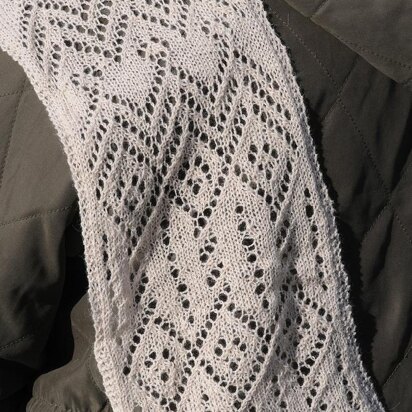 Aviator Scarf (Lace Weight)