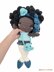 Ola - Mermaid Crochet Pattern, Plushie Mermaid