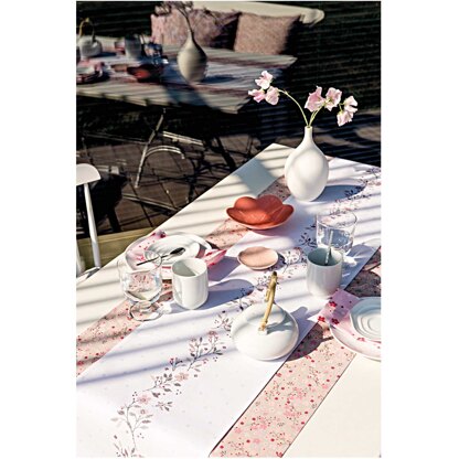 Rico Flowers Table Runner Embroidery Kit