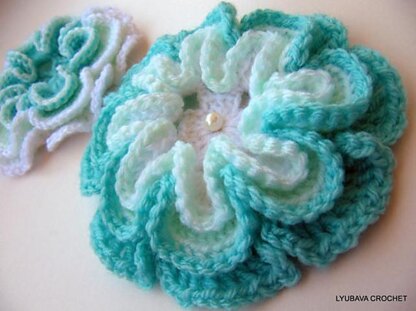 3D Crochet Flower Tutorial