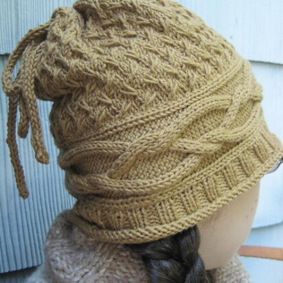 Wylde Oats Hat - knitting pattern