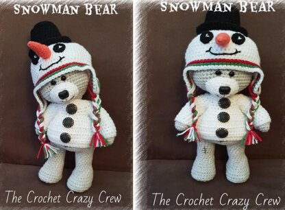 Snowman Bear (The Cuddle Me Collection)
