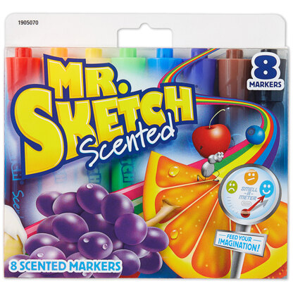 Sanford Mr.Sketch Scented Watercolor Marker Set 8/Pkg - Chisel
