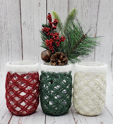 Christmas Jar Cozy