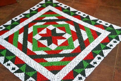 Christmas Granny Quilt