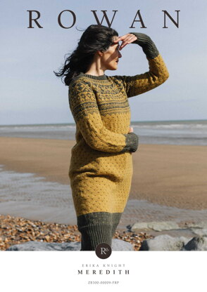 Meredith Dress in Rowan Pebble Island - Downloadable PDF