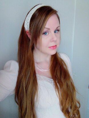 Crochet Romantic Precious Headband Pattern