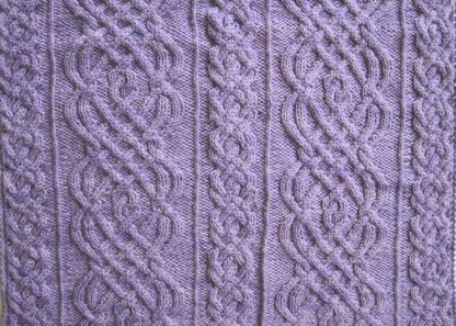 Fraser Cabled Shawl