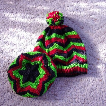 Chevron Monster Hat