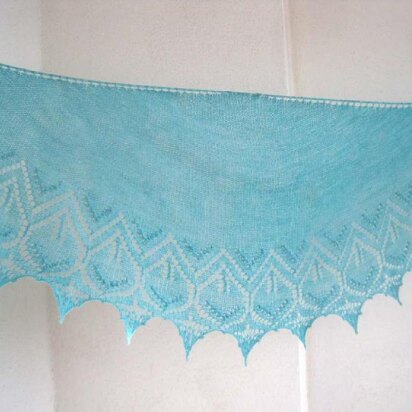 Lois Crescent Shawl