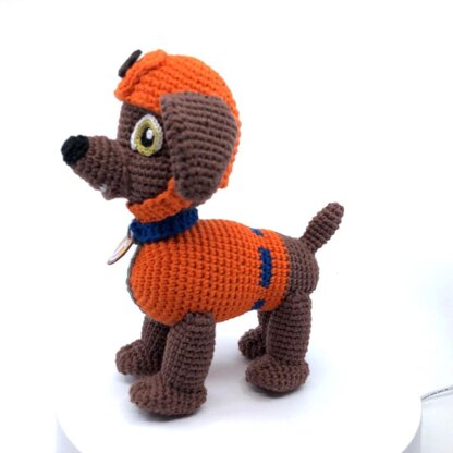 Paw Patrol Zuma crochet pattern